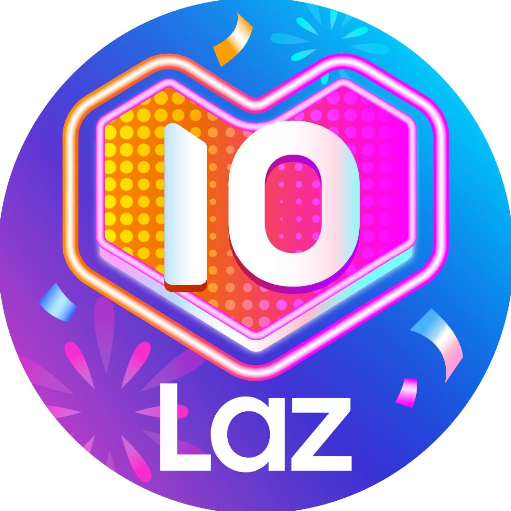 Lazada 10th Birthday Logo