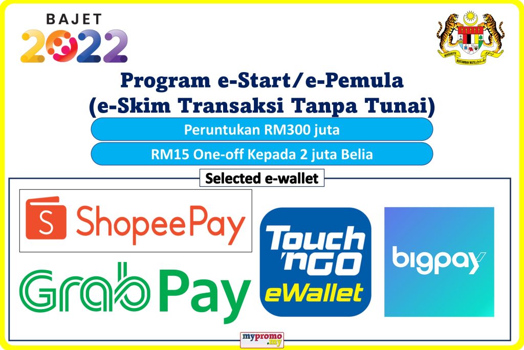 Claim your RM150 e-Pemula via e-Wallet 