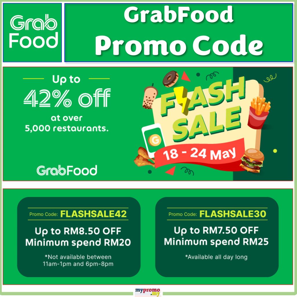 Grabfood: Promo Codes for May 2022