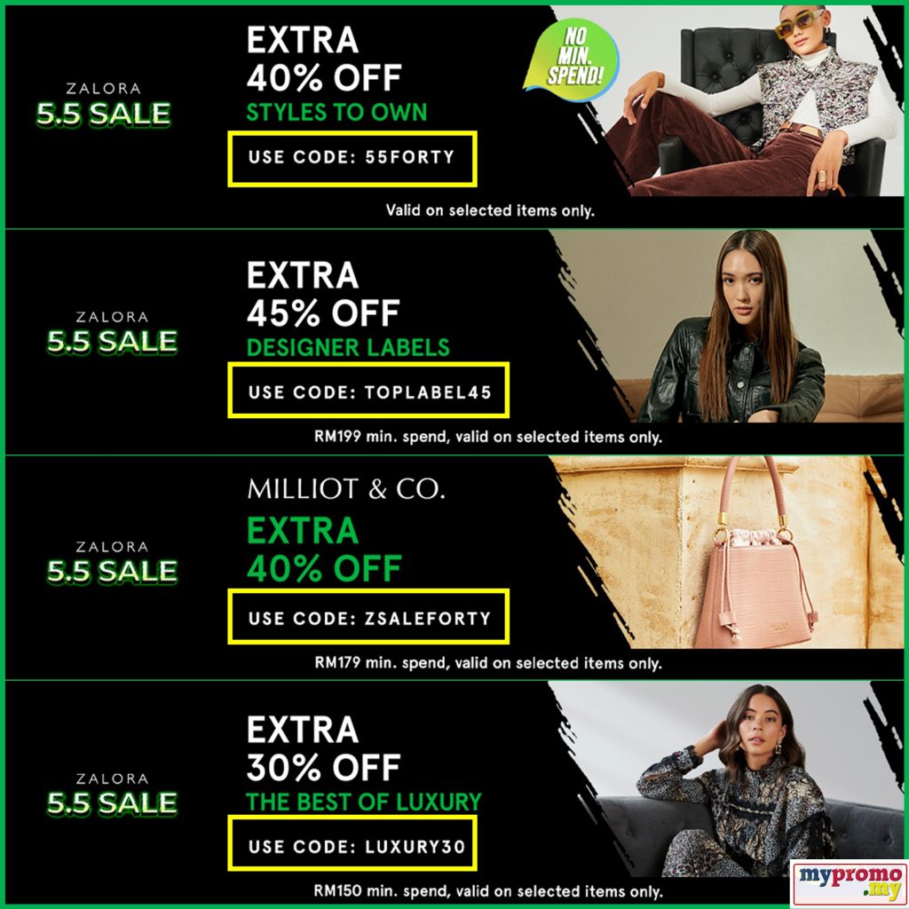 Zalora 5.5 Sale