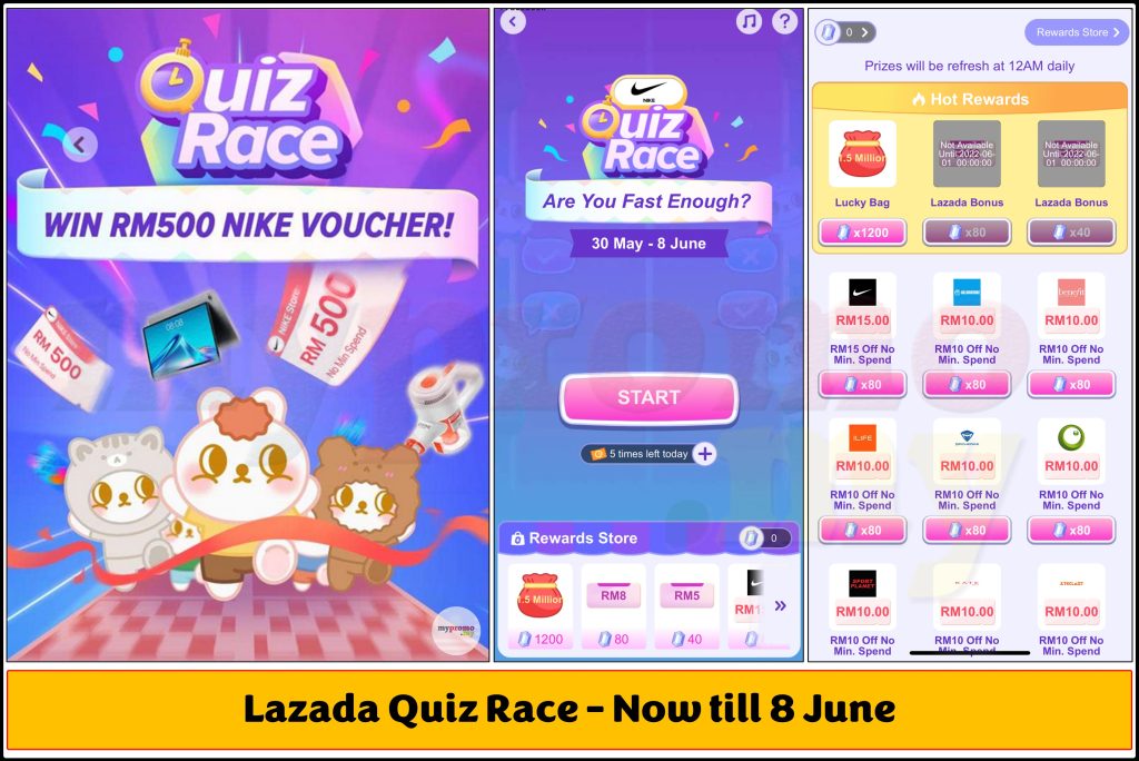 Lazada 6.6 Quiz Race