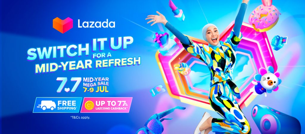 Lazada Mid-Year Mega Sale Bank Voucher 