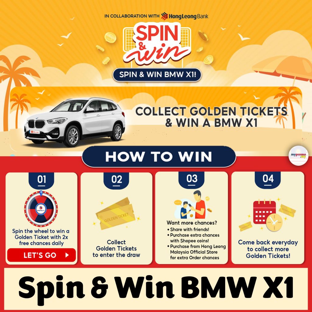 Shopee 7.7 x Spin & Win - BMW X1