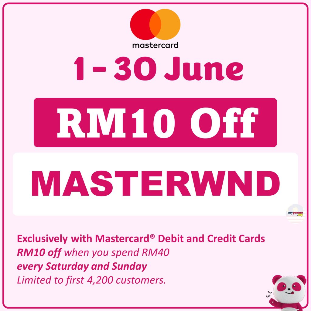 foodpanda x Mastercard Voucher Code January 2024 mypromo.my