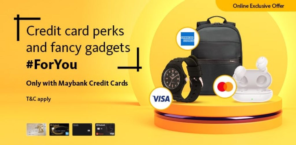 Apply for Maybank Credit Card to win amazing prizes!