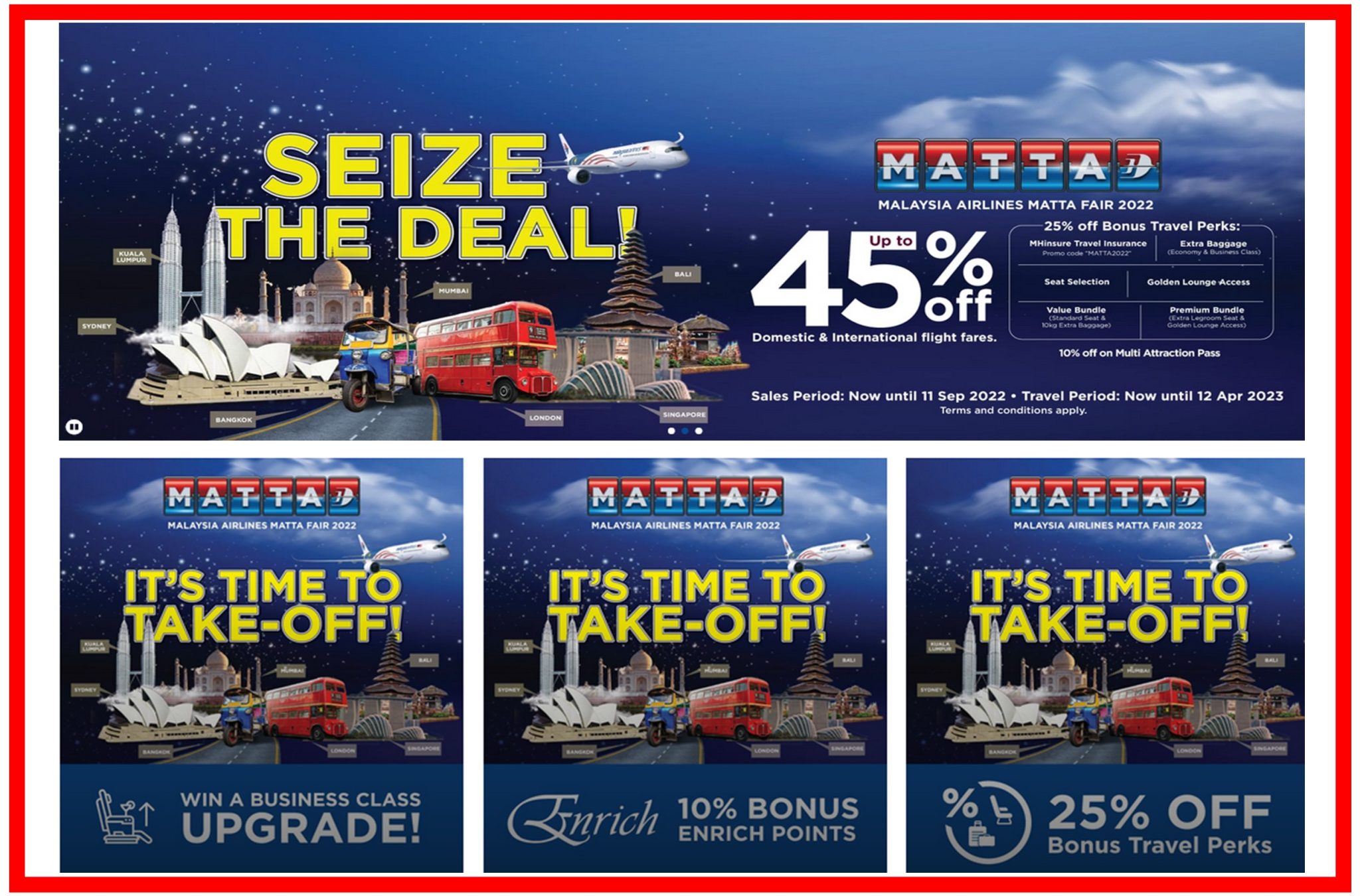 Malaysia Airlines MATTA Fair 2022 mypromo.my