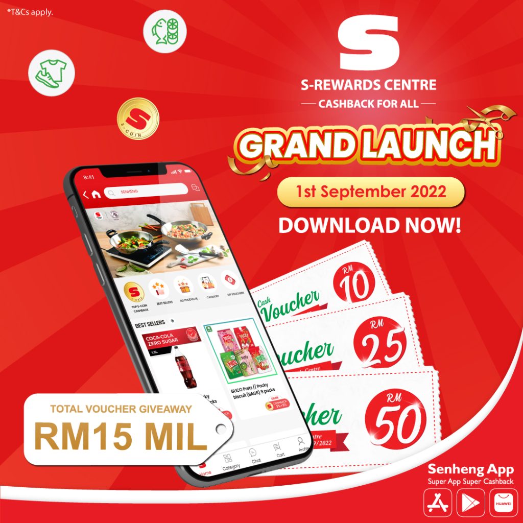 Download Senheng App Get RM85 Vouchers