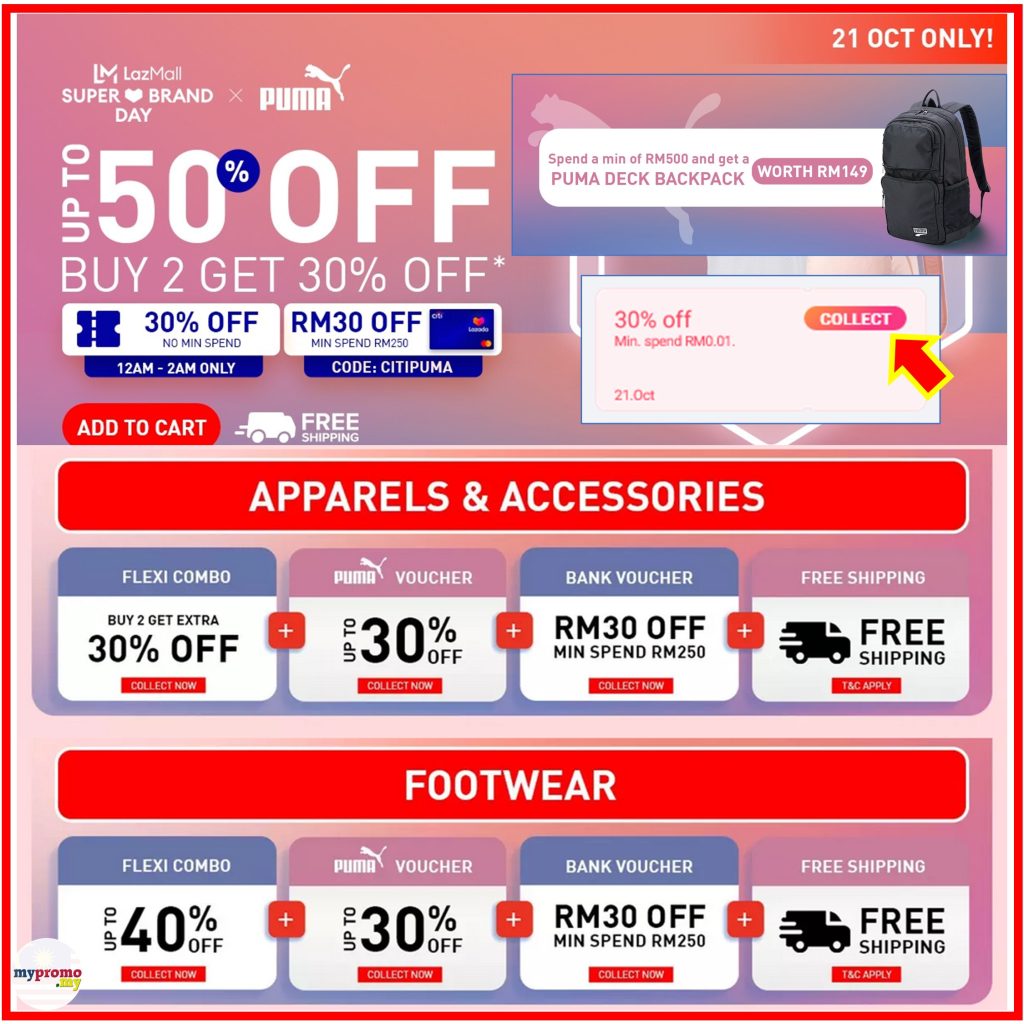 Puma store outlet coupon