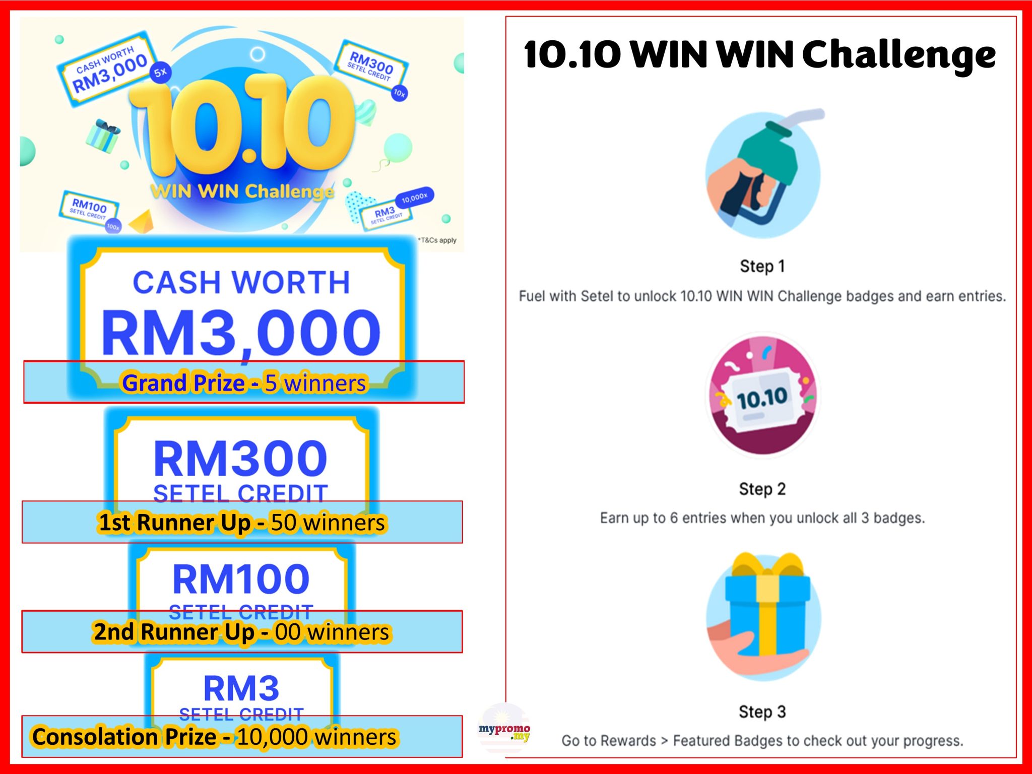 Setel 11.11 WIN WIN Challenge - mypromo.my