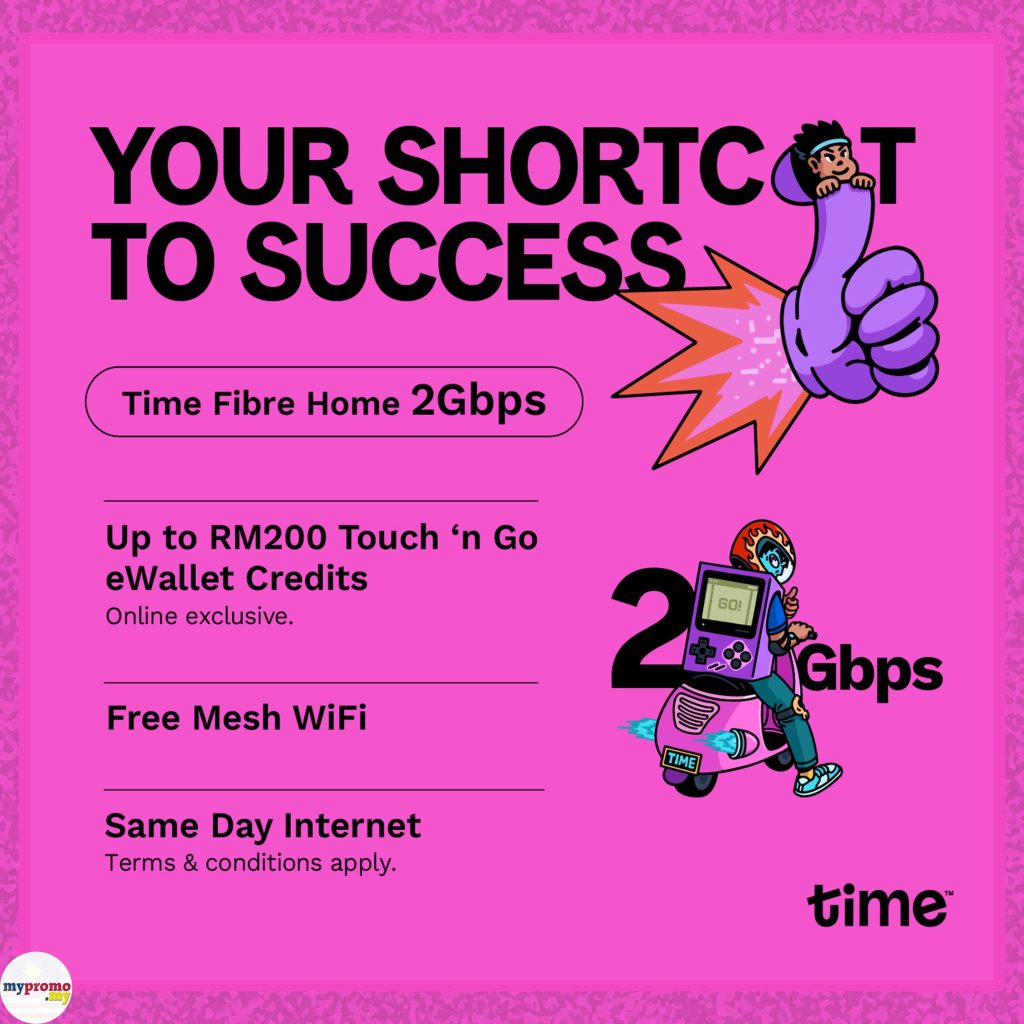 TIME Fibre Home 2GBPS Promotion                       