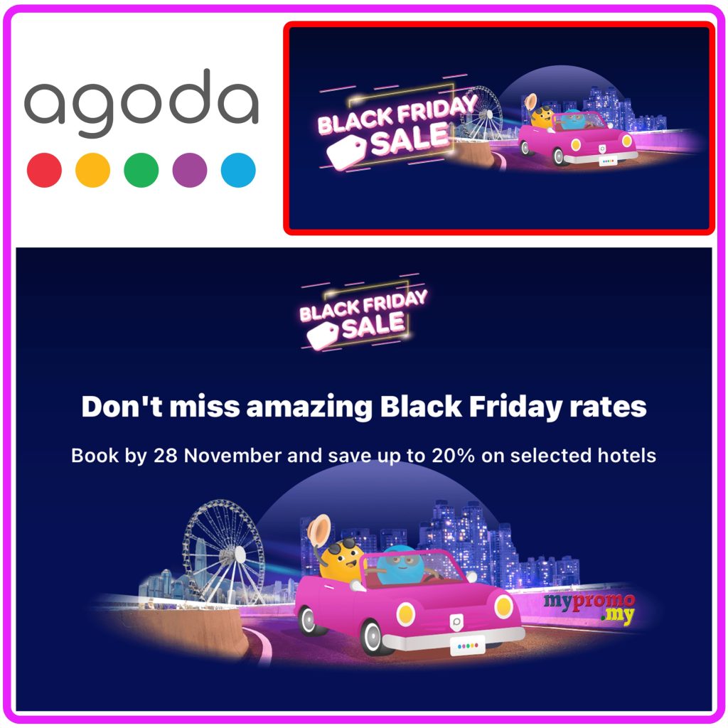 Agoda x Don't Miss Amazing Black Friday Rates