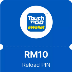 Touch n Go eWallet Reload PIN RM 10 Lazada