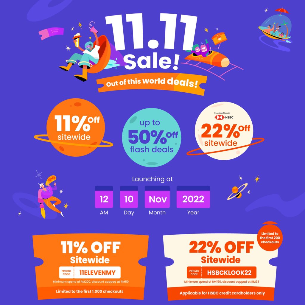 Klook 11 11 Sale Out Of This World Deals 2024 Mypromo my