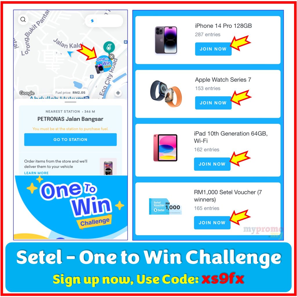 Setel – One to Win Challenge