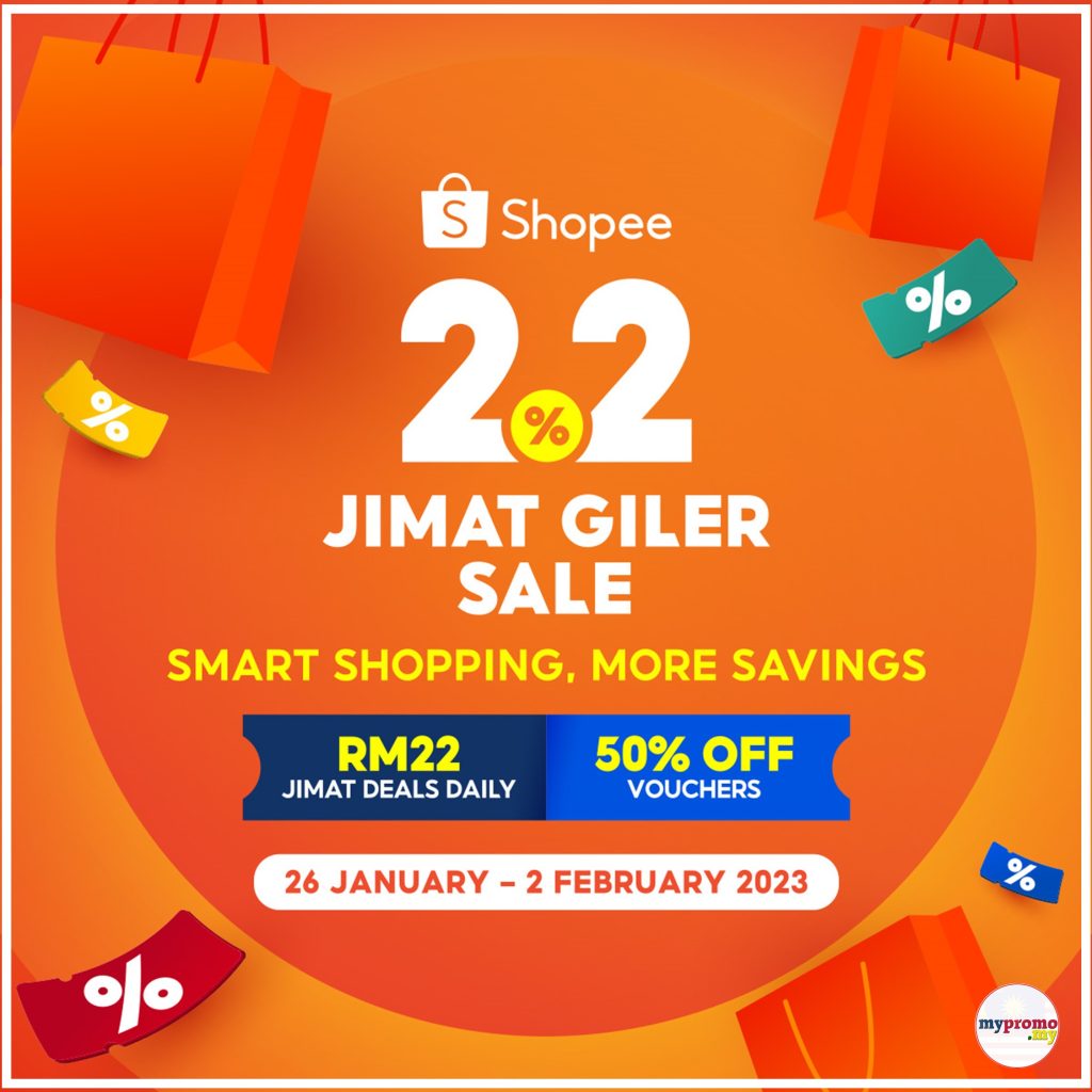 Shopee 2.2 Sale