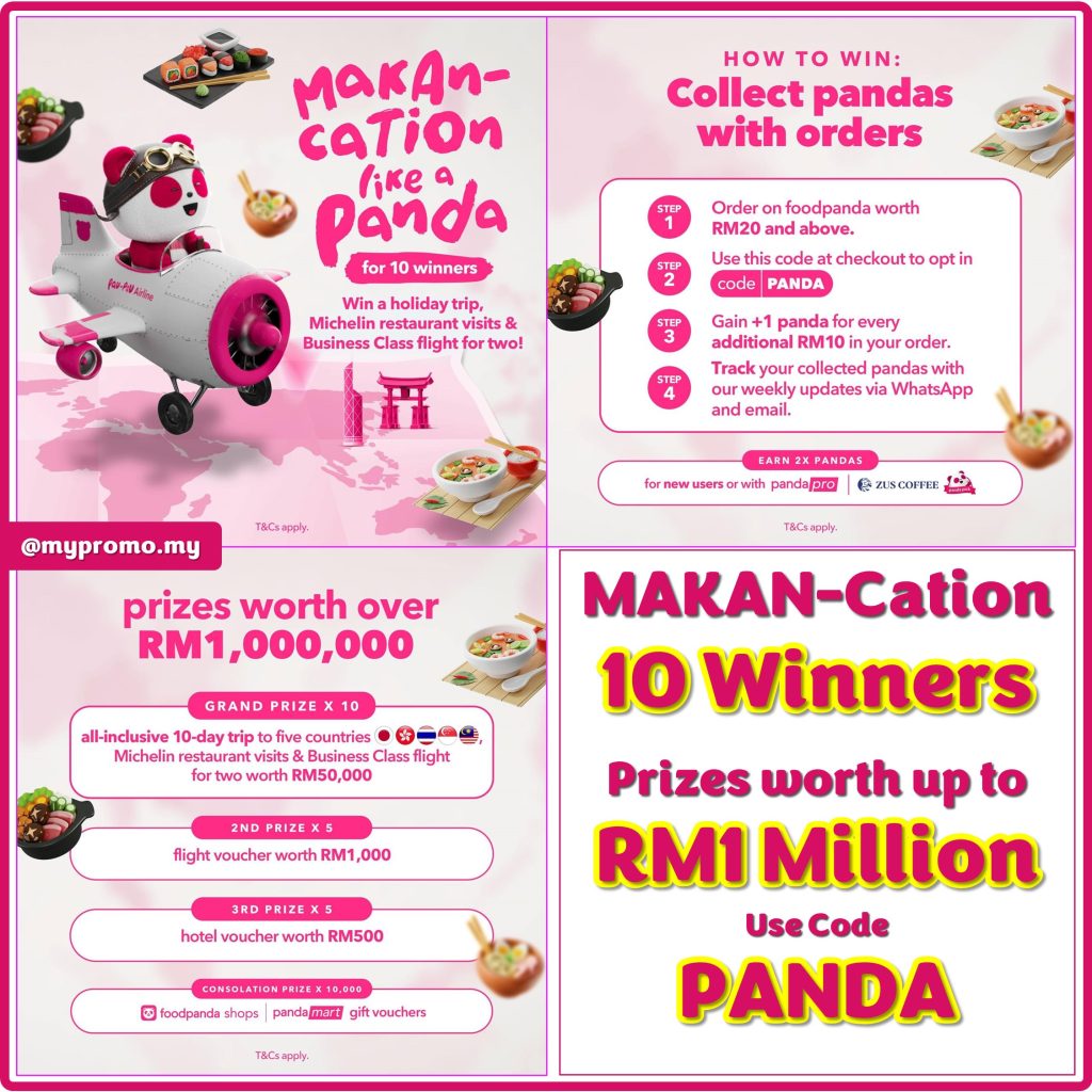 foodpanda - Makan-cation Like A Panda