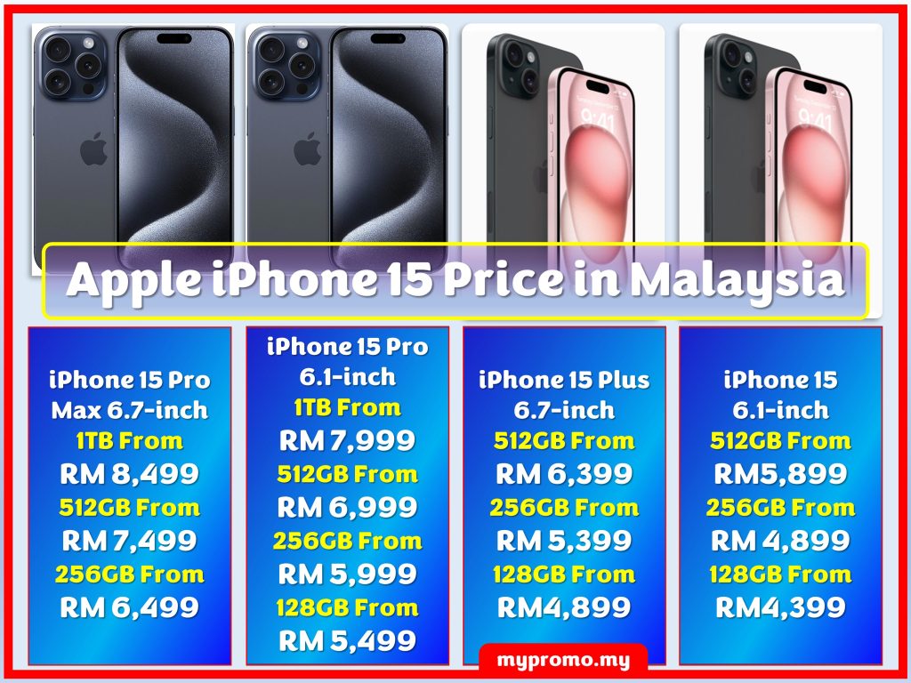 iPhone 15 Price in Malaysia