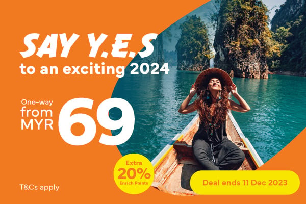 Malaysia Airlines Year End Sale YES! 2024 | mypromo.my