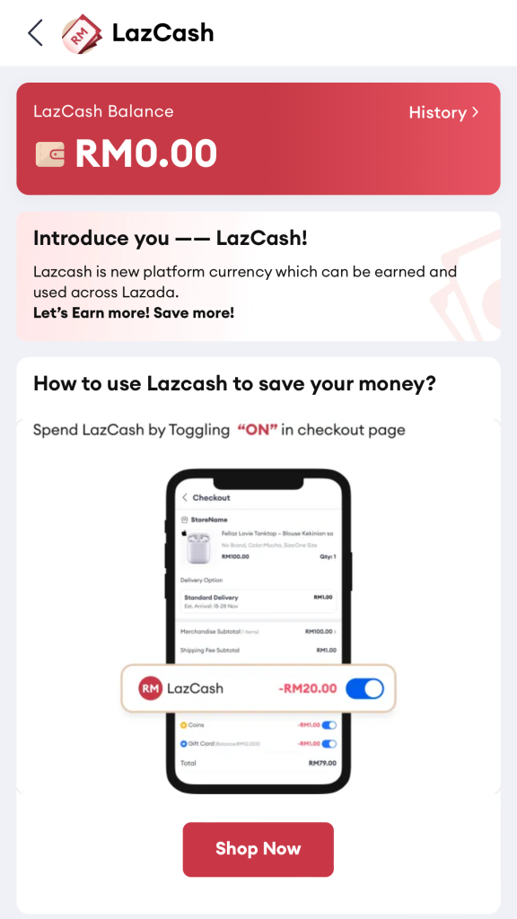 LazCash