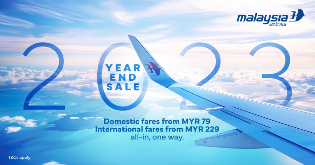 [Malaysia Airlines] Year End Sale!