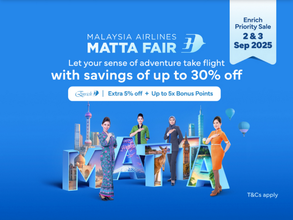 Malaysia Airlines - MATTA Fair 1 MATTA Enrich Priority Sale