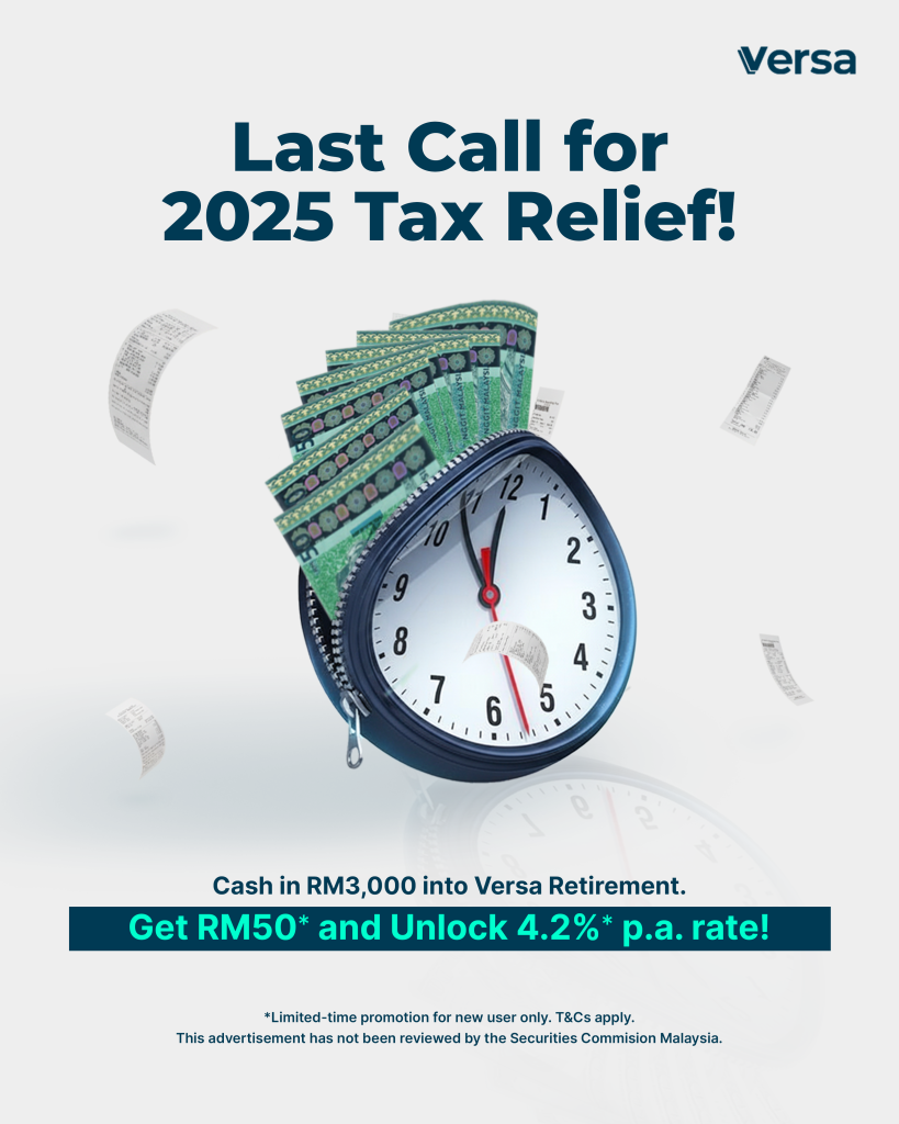 Catch Last Minute RM50 Cashback in Versa's Latest Promo (And Enjoy Tax Relief Up to RM3,000) 1 Catch Last Minute RM50 Cashback in Versa's Latest Promo (And Enjoy Tax Relief Up to RM3,000)