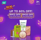 [Watsons x Lazada] 3 days pre-sale for 10.10 Online Power Sale is here!