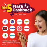 Boost: RM5 FLASH CASHBACK