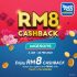 Touch ‘n Go eWallet: Tesco RM8 Cashback