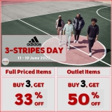 Adidas: 3 Stripes Day Sale now on!