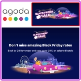 Agoda Black Friday Sale