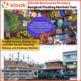 Dive into Culture and Cuisine: Bangkok Floating Markets Tour with Klook Promo!