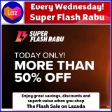 Lazada Super Flash Rabu