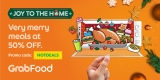 GrabFood: Enjoy 50% OFF feasts at home this December!