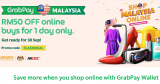 GrabPay: RM50 Off Online Buys For 1 Day Only
