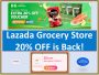 Lazada 5.5 Raya Sale x Grocery Store 20% Off Voucher