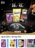 12.12 SHOPEE BIRTHDAY SALE: WHISKAS and PEDIGREE With up to 22% off + On top 12%