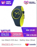 Lazada: Ice-Watch ICE duo – Safety blue (Small)