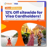 Klook Visa Weekends Deals: Save 12% Sitewide