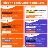 Klook x Bank Card Promotions