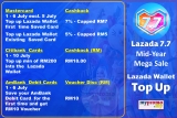 Lazada 7.7 Wallet Top Up Deals