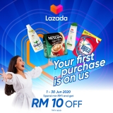 LAZADA: Get RM10 Off with Touch ‘n Go eWallet