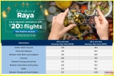 Malaysia Airlines – Raya 20% Off Flights