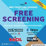 MBO Cinemas Tropicana Gardens Mall: FREE SCREENING from 18 January – 22 January 2020