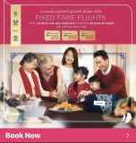 Malaysia Airlines: Enjoy Fixed Fare Flights to celebrate the year of the Ox