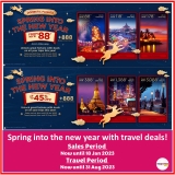 Malaysia Airlines Chinese New Year Sale!