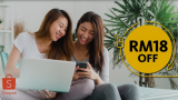 Maybank AMEX x Shopee Promotion-RM18 OFF