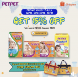 Shopee x PetPet: 1 Day; 2 Sessions Special