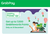 Power Up with GrabPay on 31 December 2020