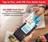 Tap to Pay with Public Bank Visa Debit Cards